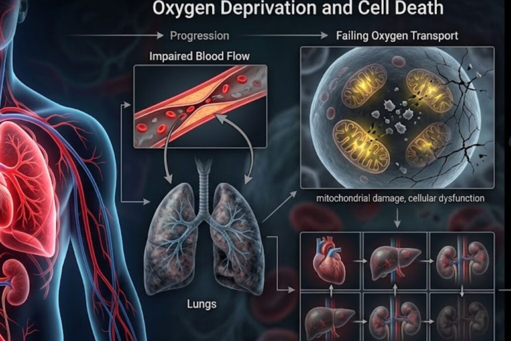 Oxygen Deprivation and Cell Death